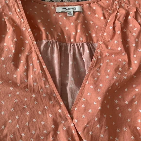 MADEWELL STAR PRINT SURPLICE BLOUSE - Picture 4 of 6